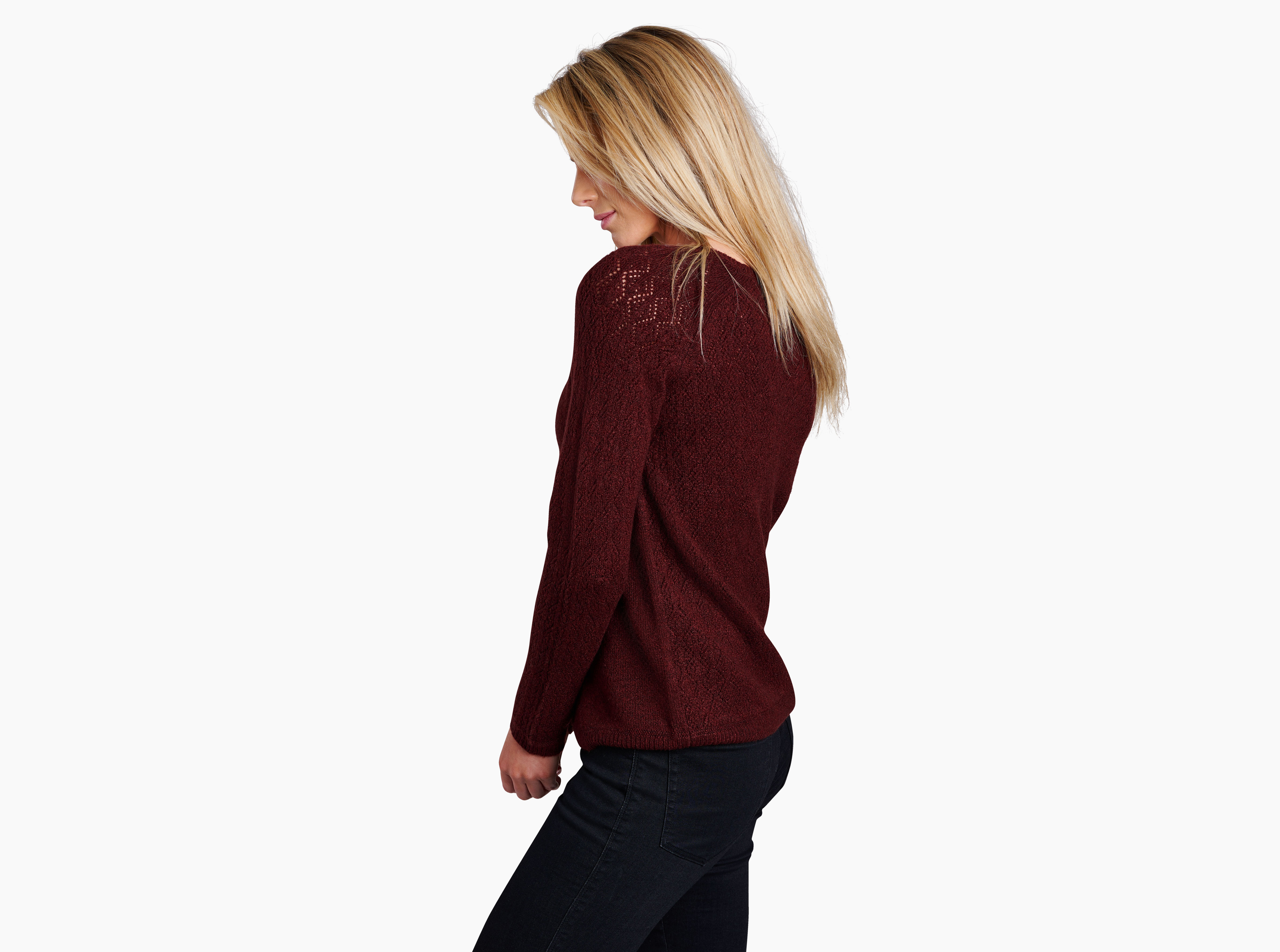 Sonata Pointelle Sweater