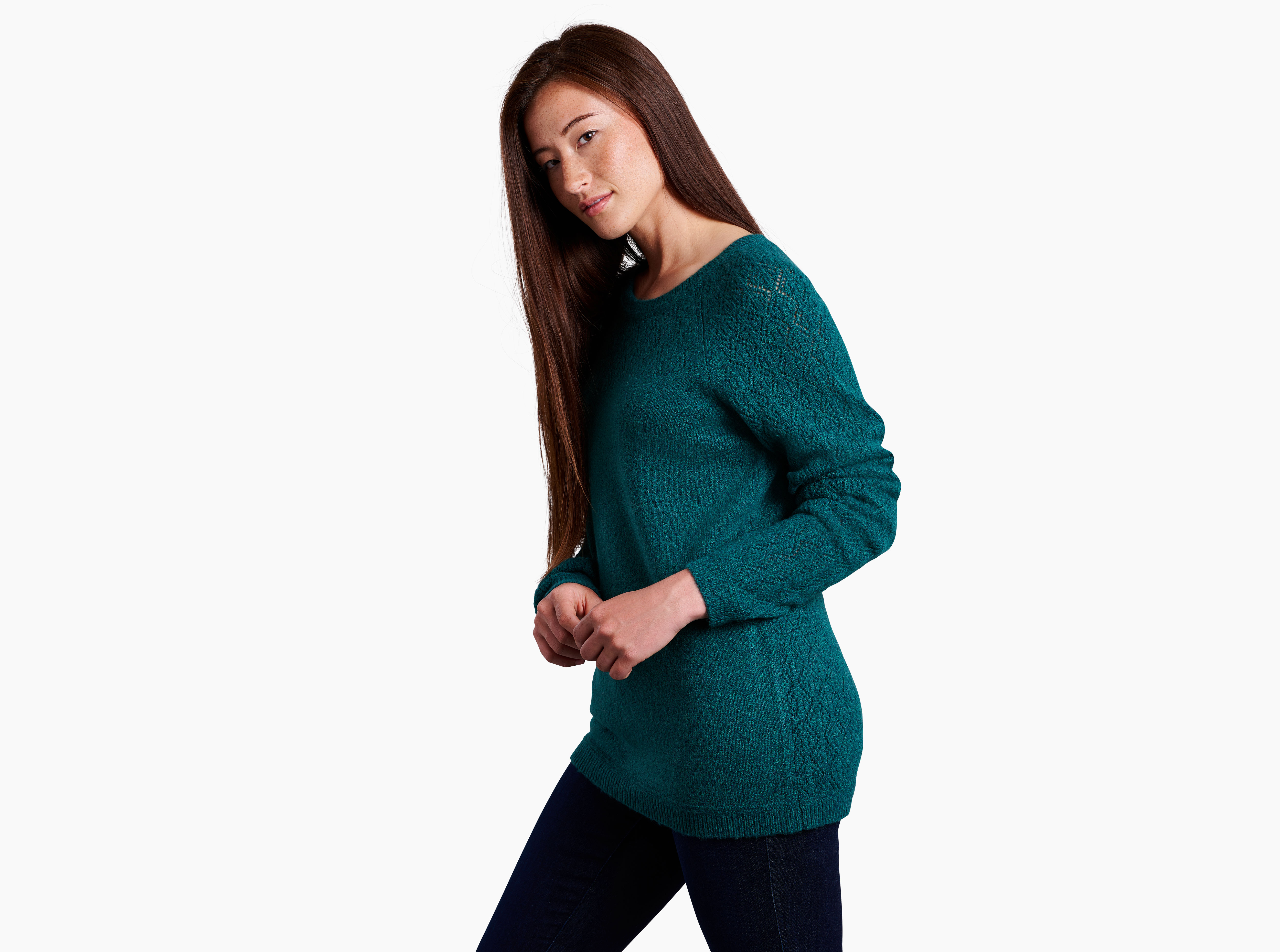 Sonata Pointelle Sweater