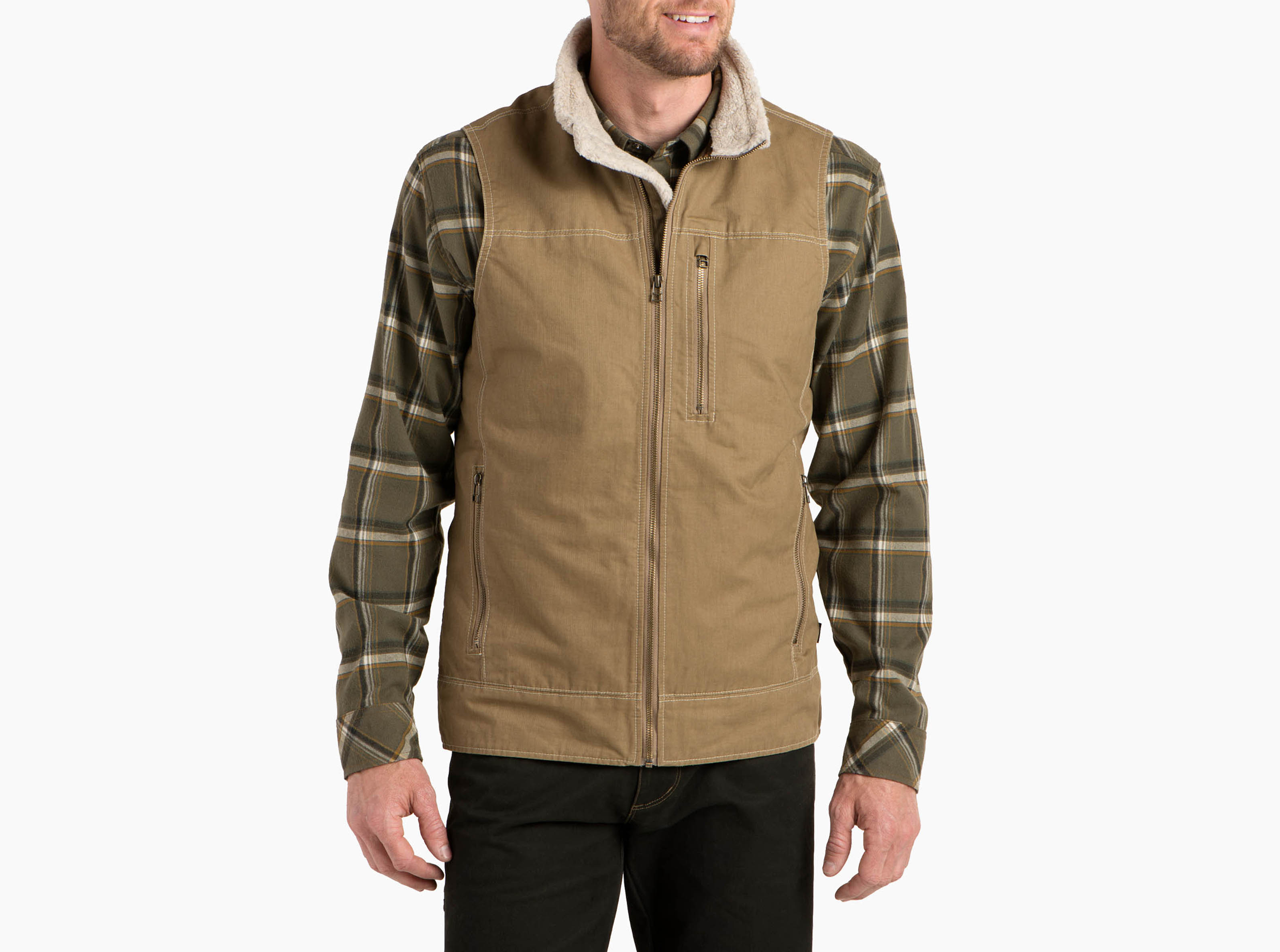Burr Lined Vest