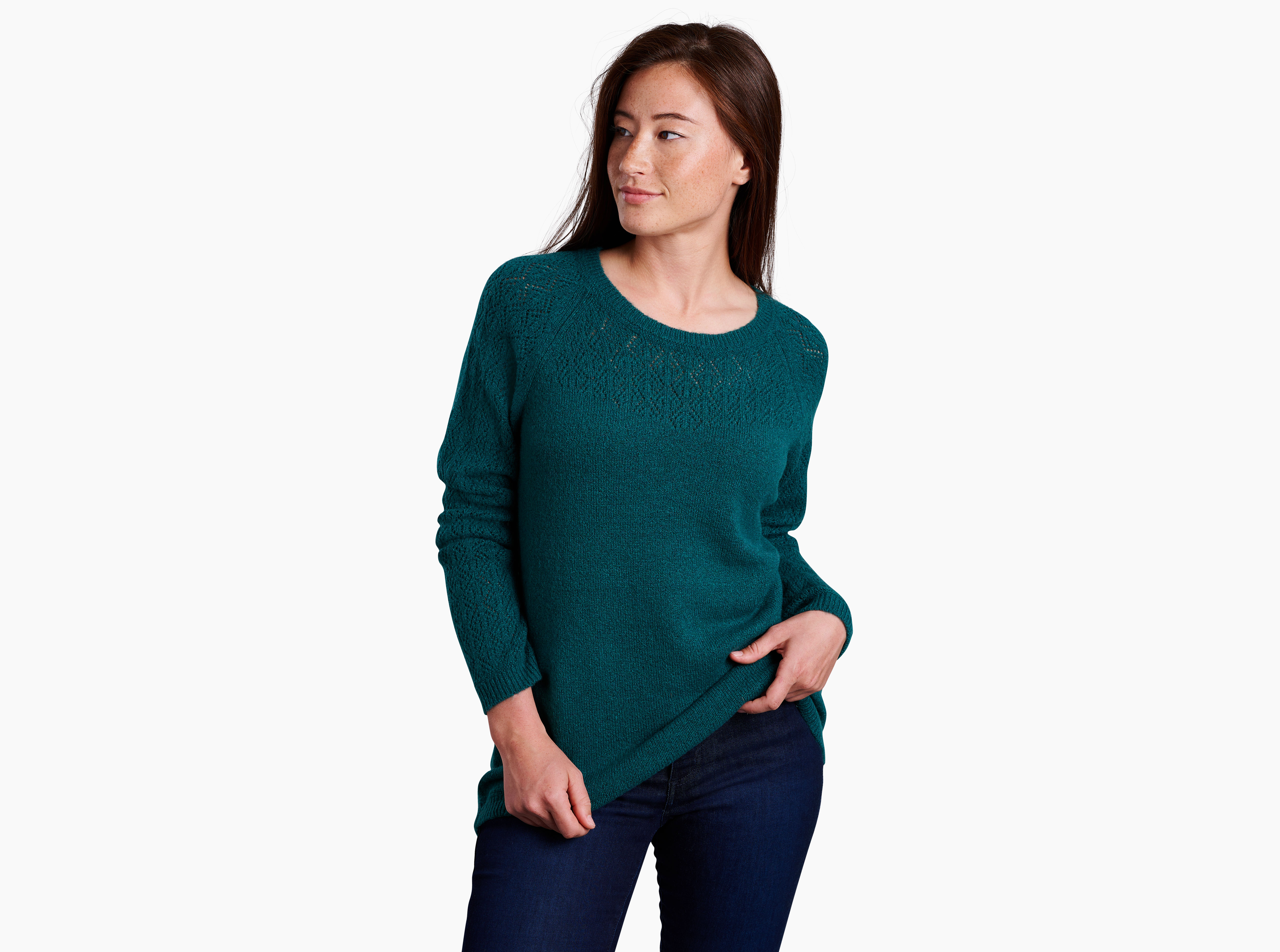Sonata Pointelle Sweater