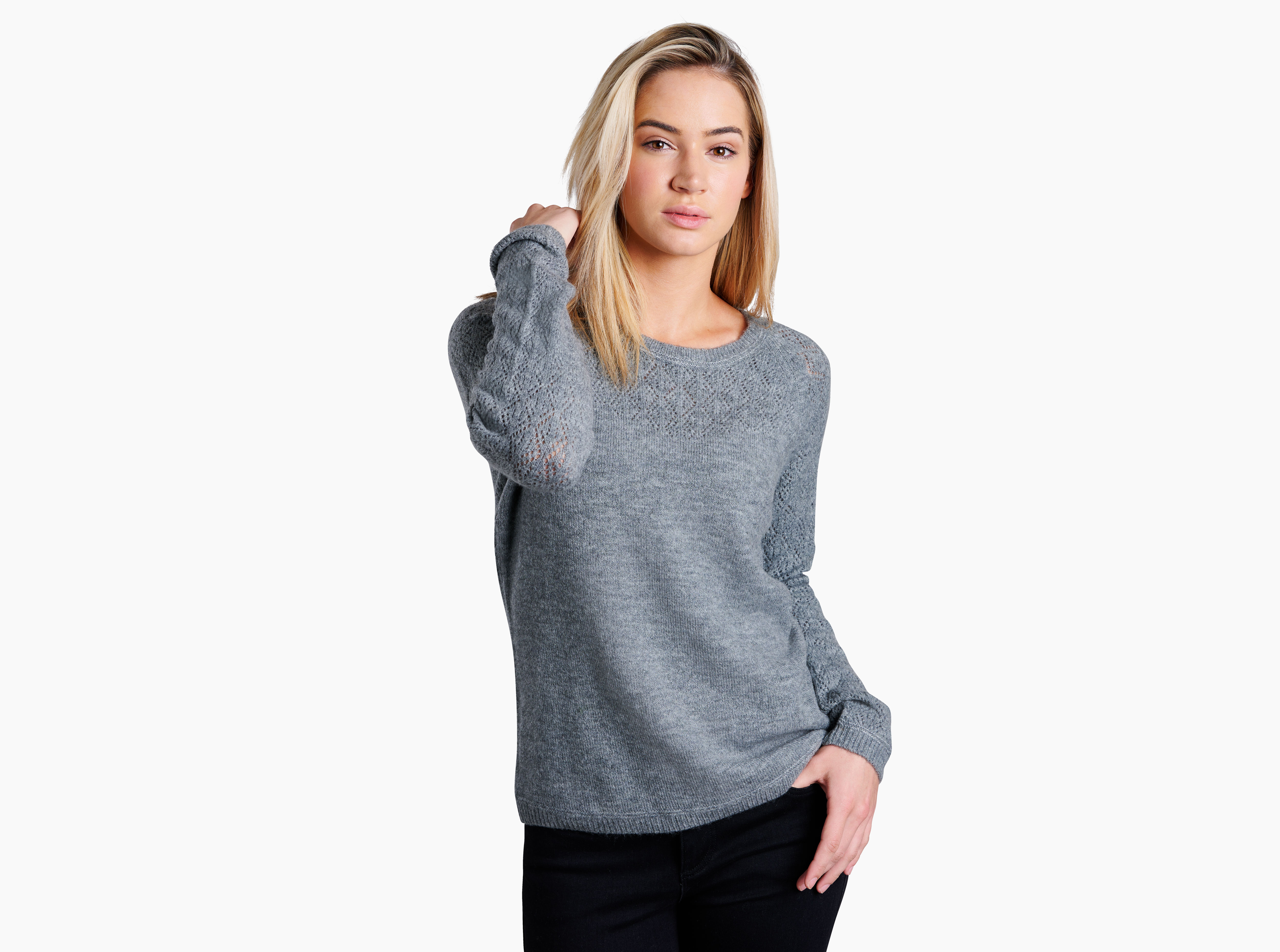 Sonata Pointelle Sweater