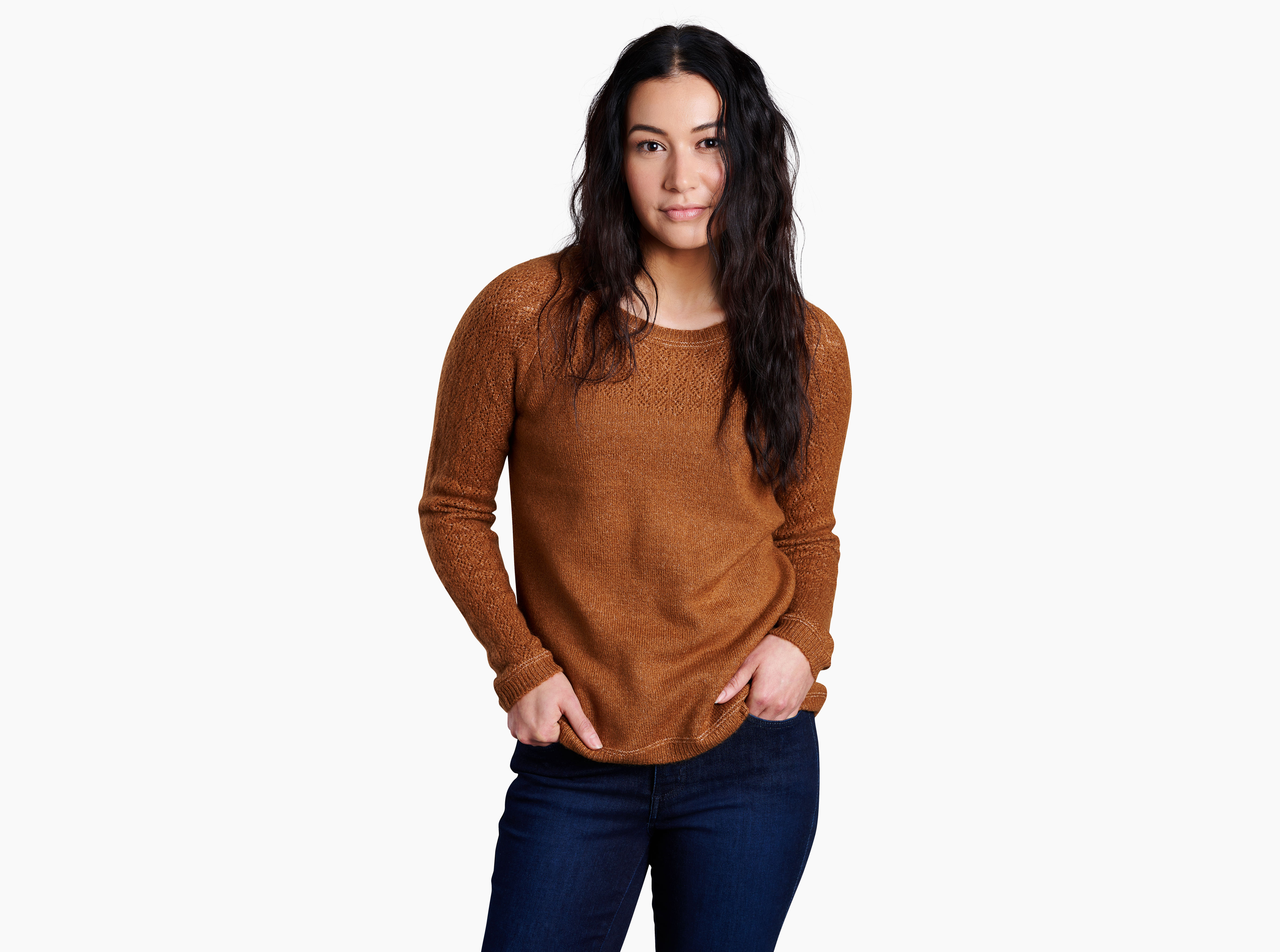 Sonata Pointelle Sweater