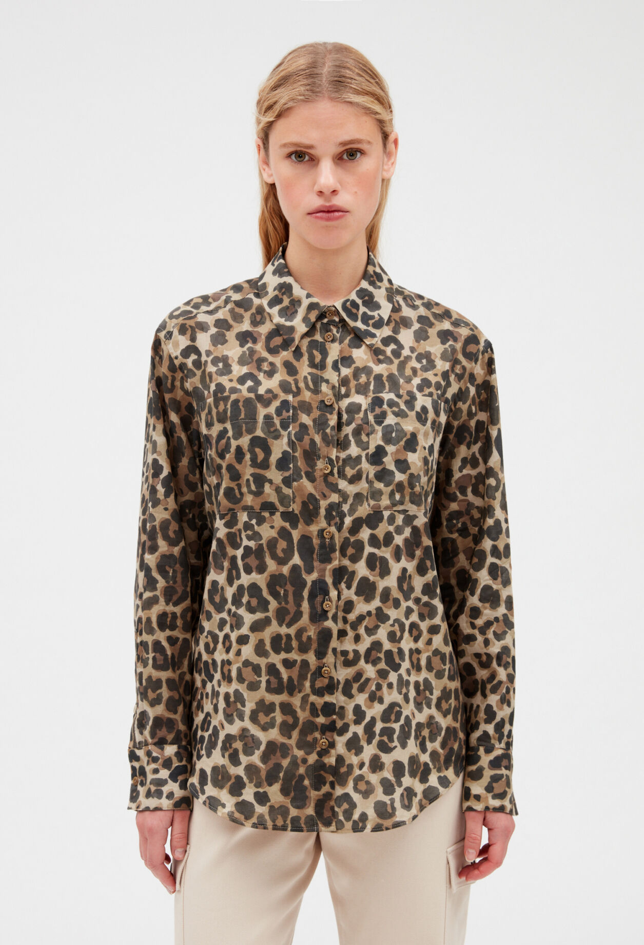 Leopard shirt DARK PRINT