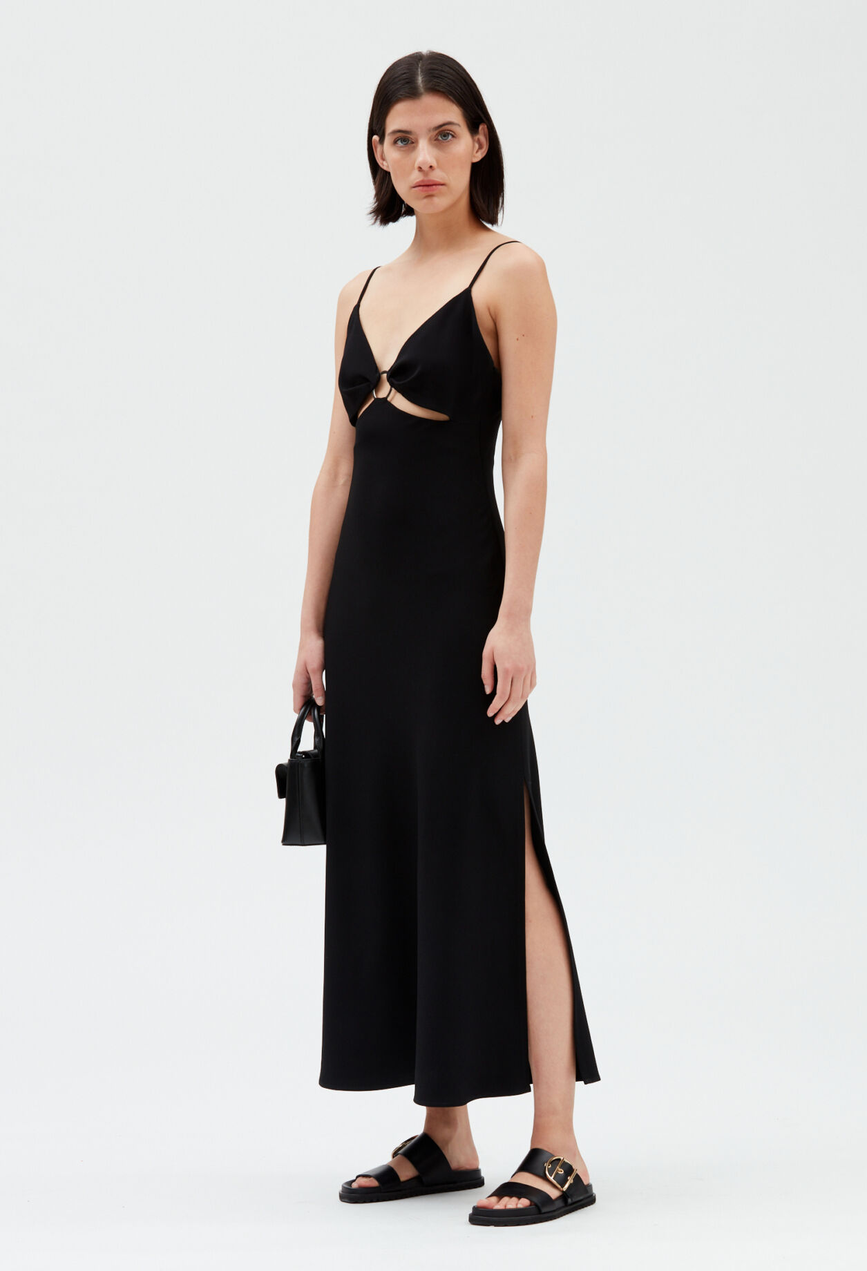 Ring midi dress BUBBLE GUM