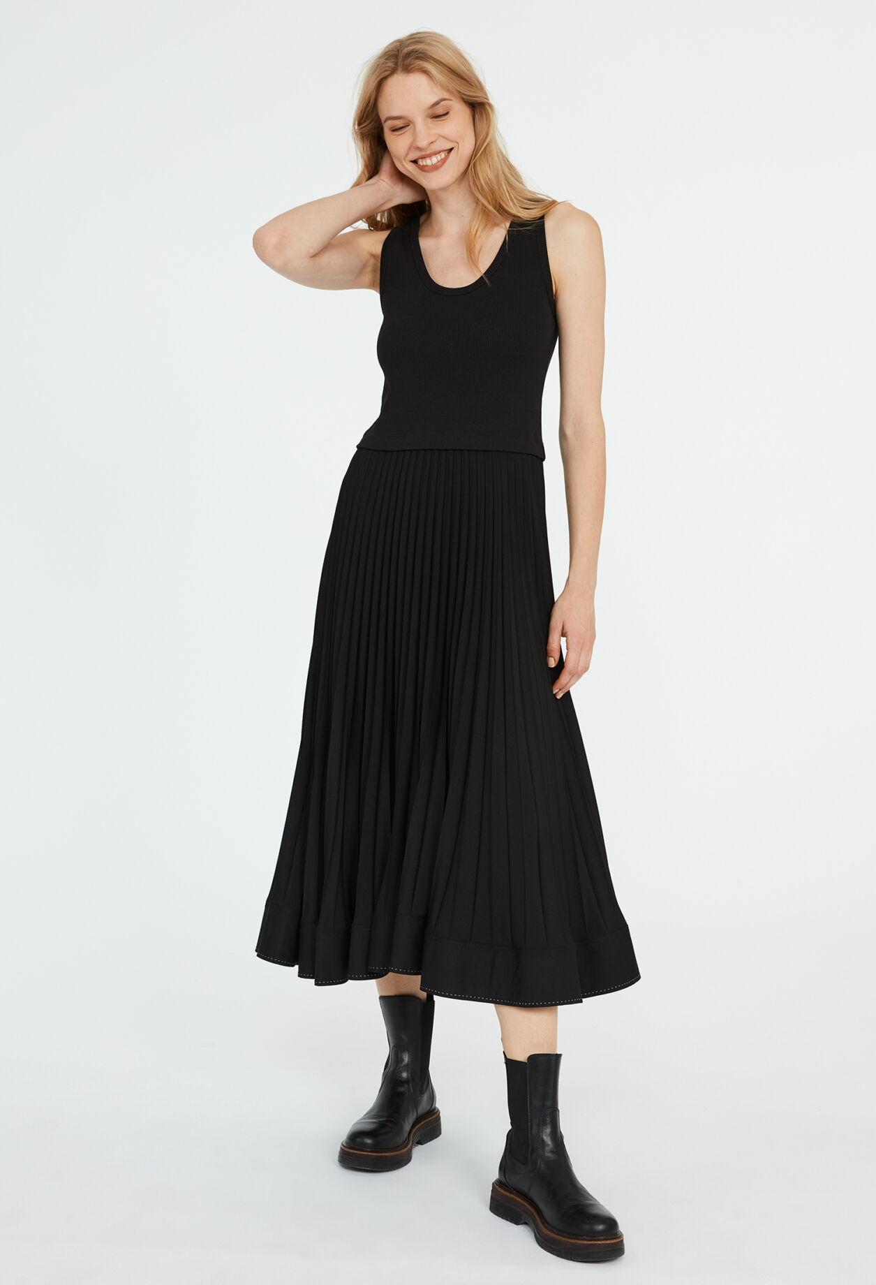 Long dress BLACK