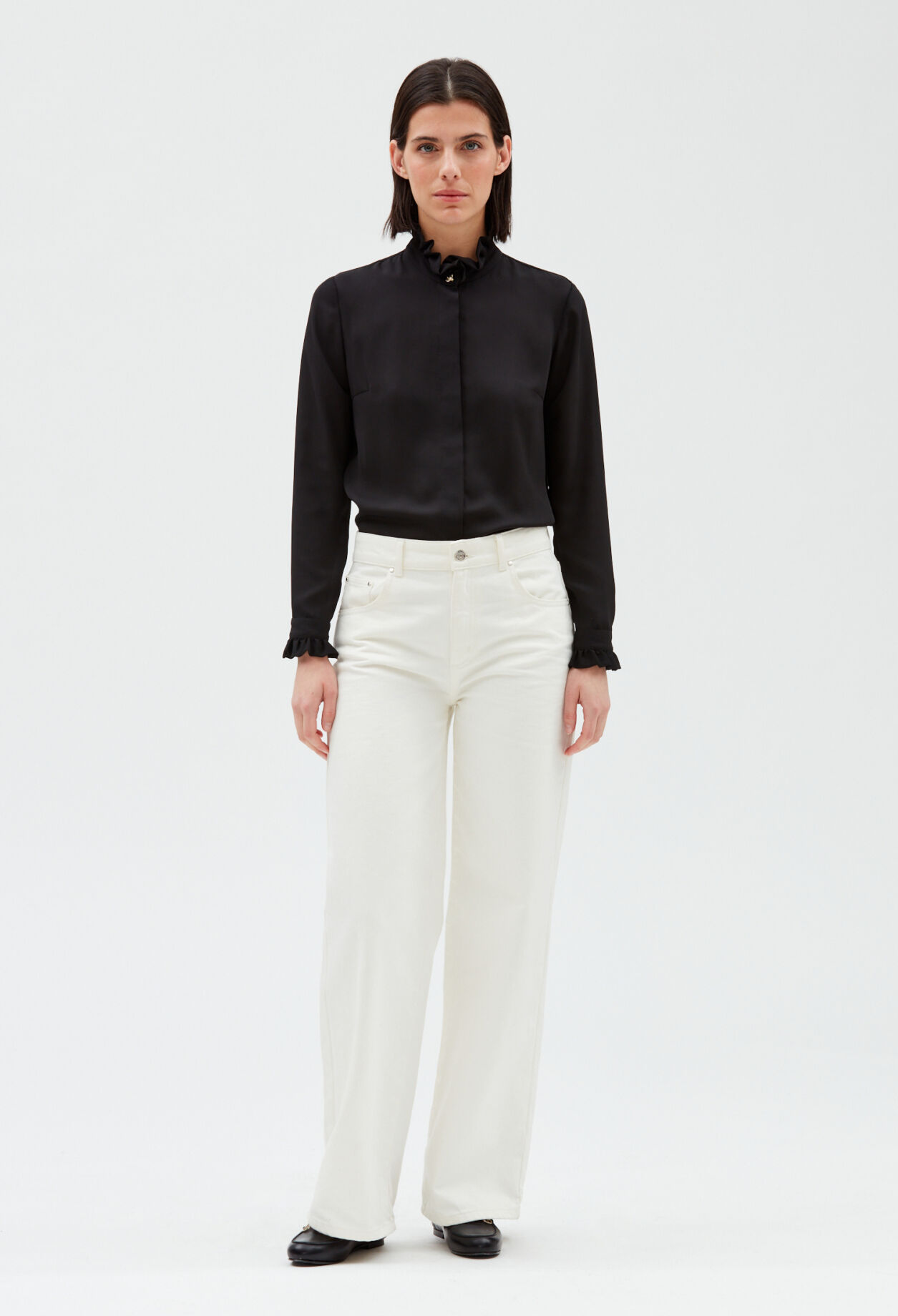Collared shirt BLACK
