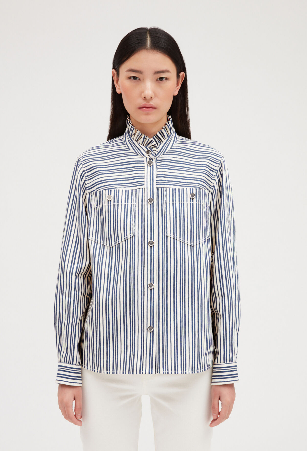 Striped shirt DUAL-COLOR