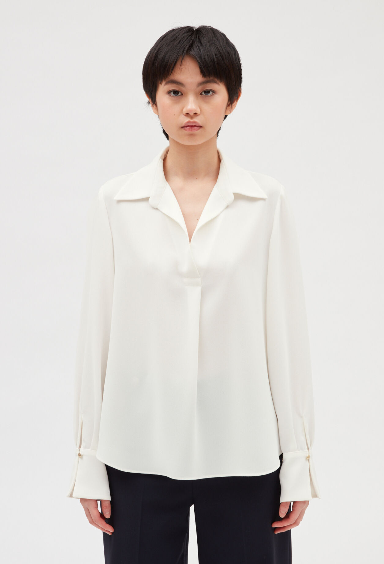 Ecru flowing blouse ECRU
