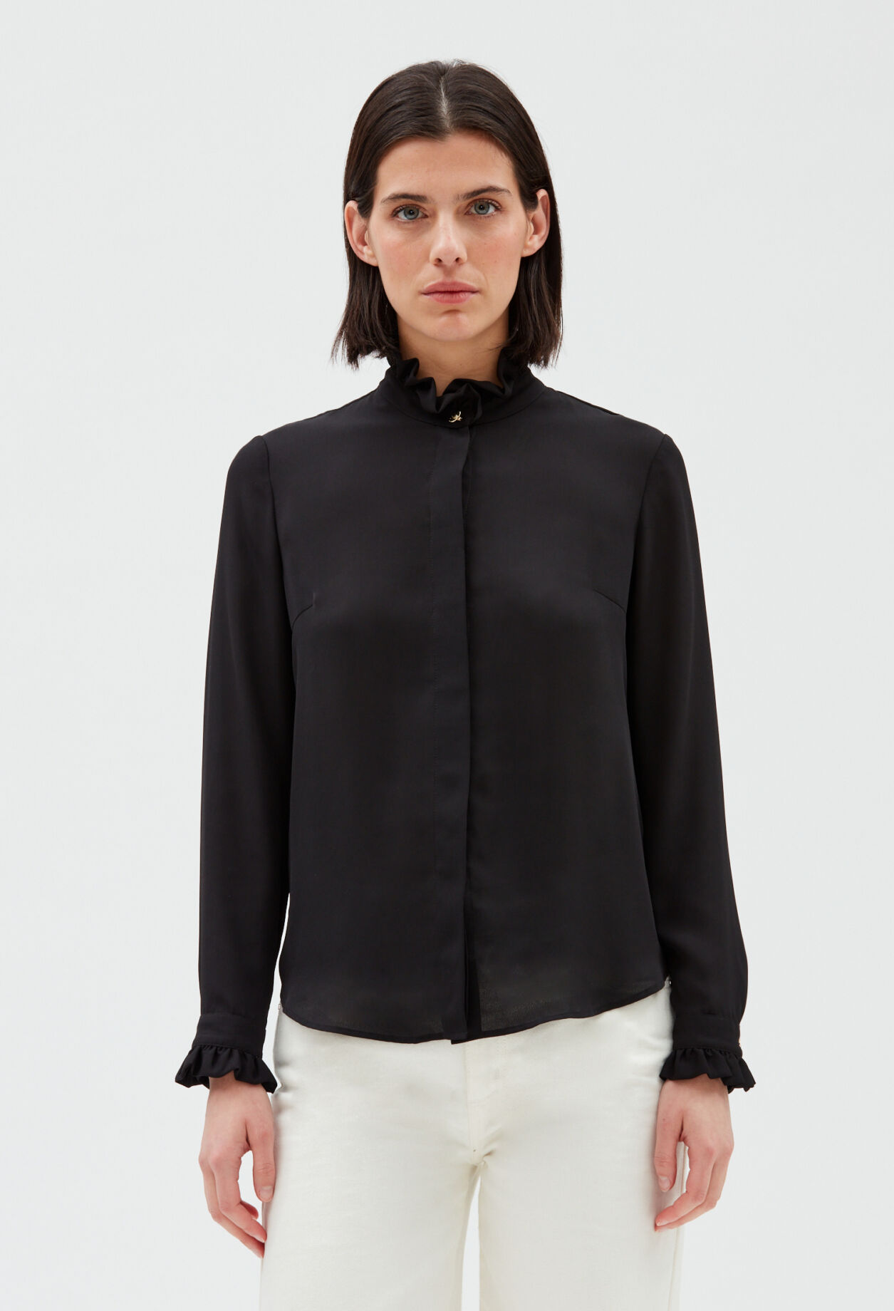 Collared shirt BLACK