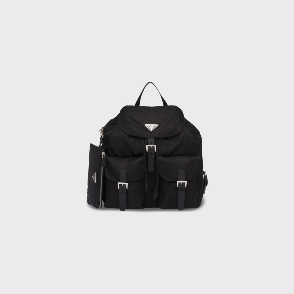 Prada Re-Nylon medium backpack- Black