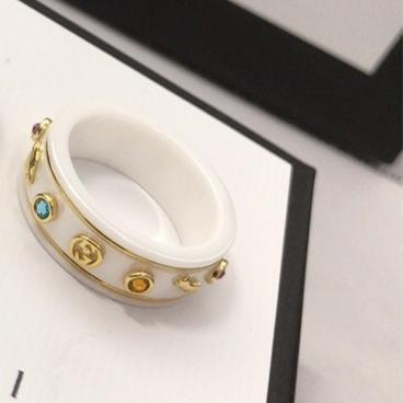GUCCI Fashion Little Bee Ceramic Ring