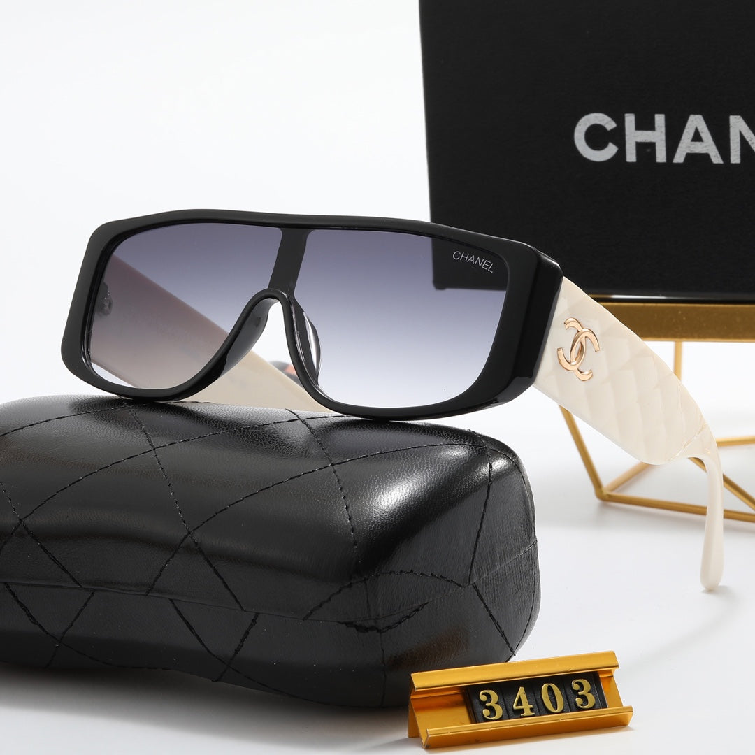 5 color fashion Ringer double C polarized sunglasses