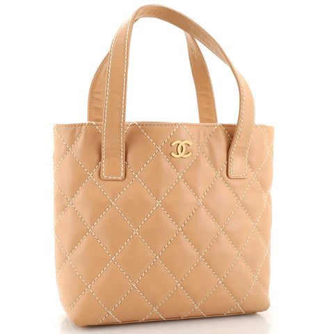 Surpique Tote Quilted Leather Small