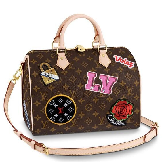 LV Speedy 30 Bandouliere Monogram Canvas M43989