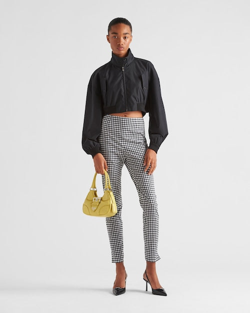 Prada Moon padded nappa-leather bag -Citron Green