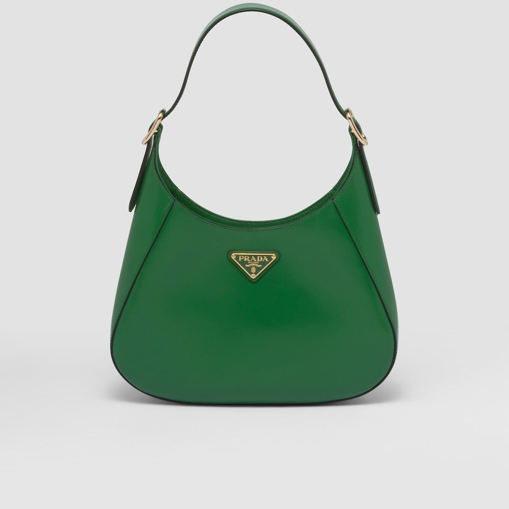 Prada Leather shoulder bag - Green