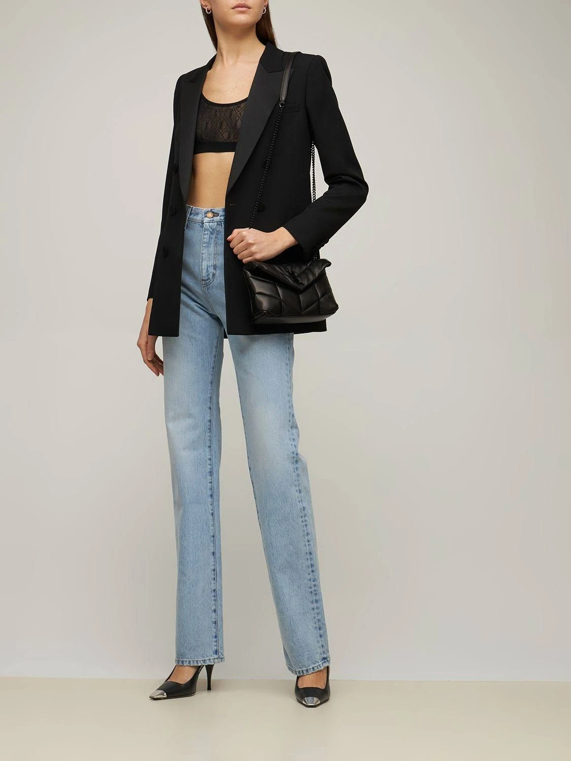 New Trends Puffer Toy Bag in Quilted Lambskin