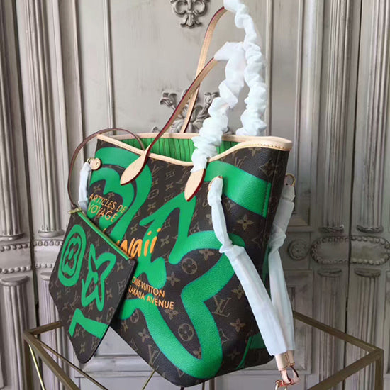 LV Neverfull MM M44198 Monogram Canvas