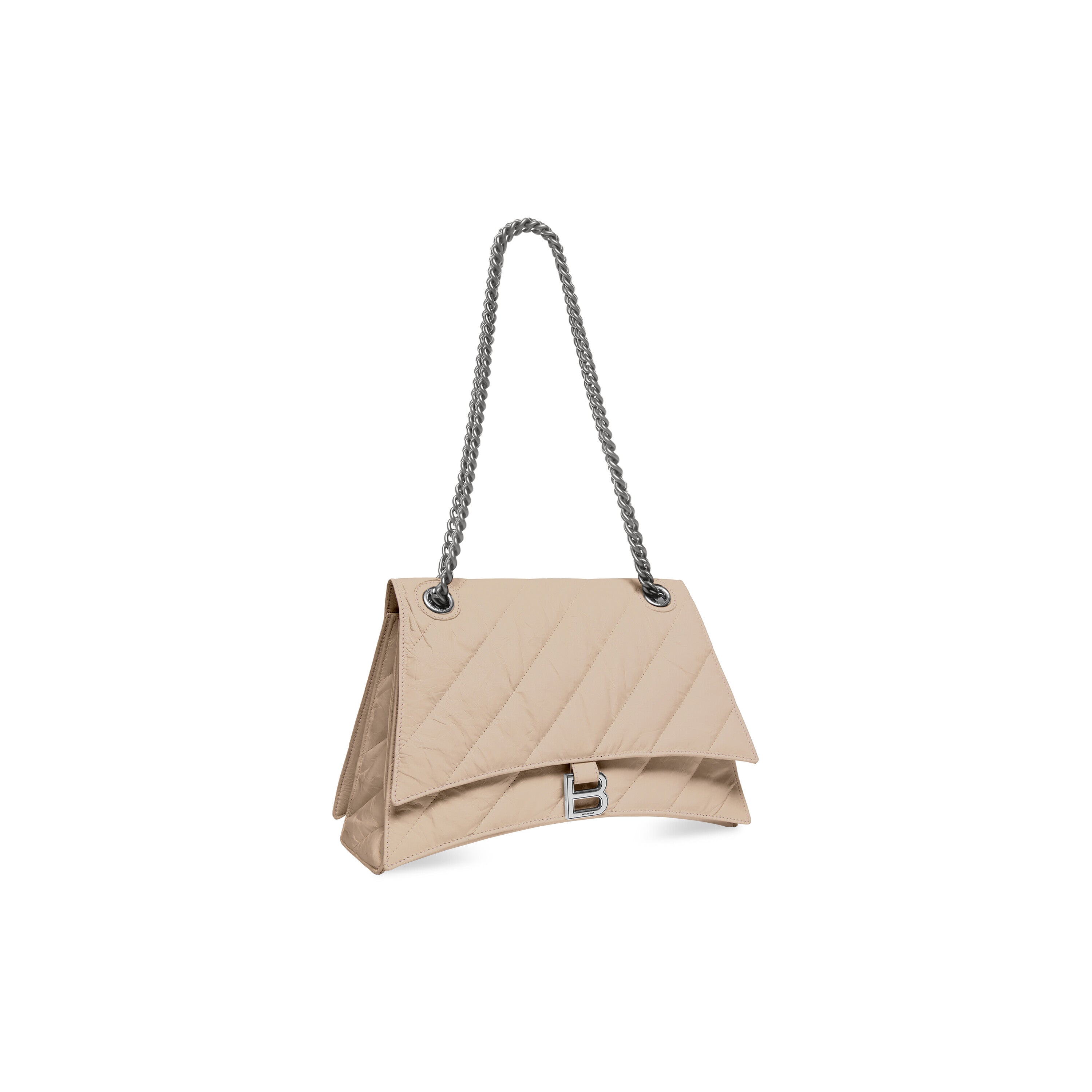 WOMEN'S CRUSH MEDIUM CHAIN BAG QUILTED IN SAND