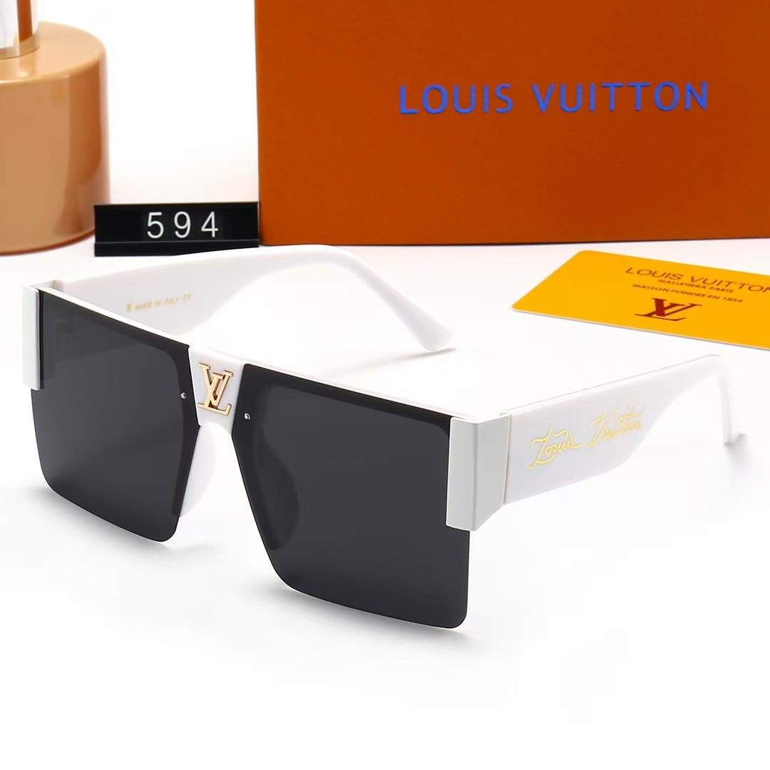 5 Colors Square Alphabet Sunglasses