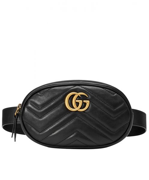 Gucci GG Marmont Matelasse Leather Belt Bag 476434