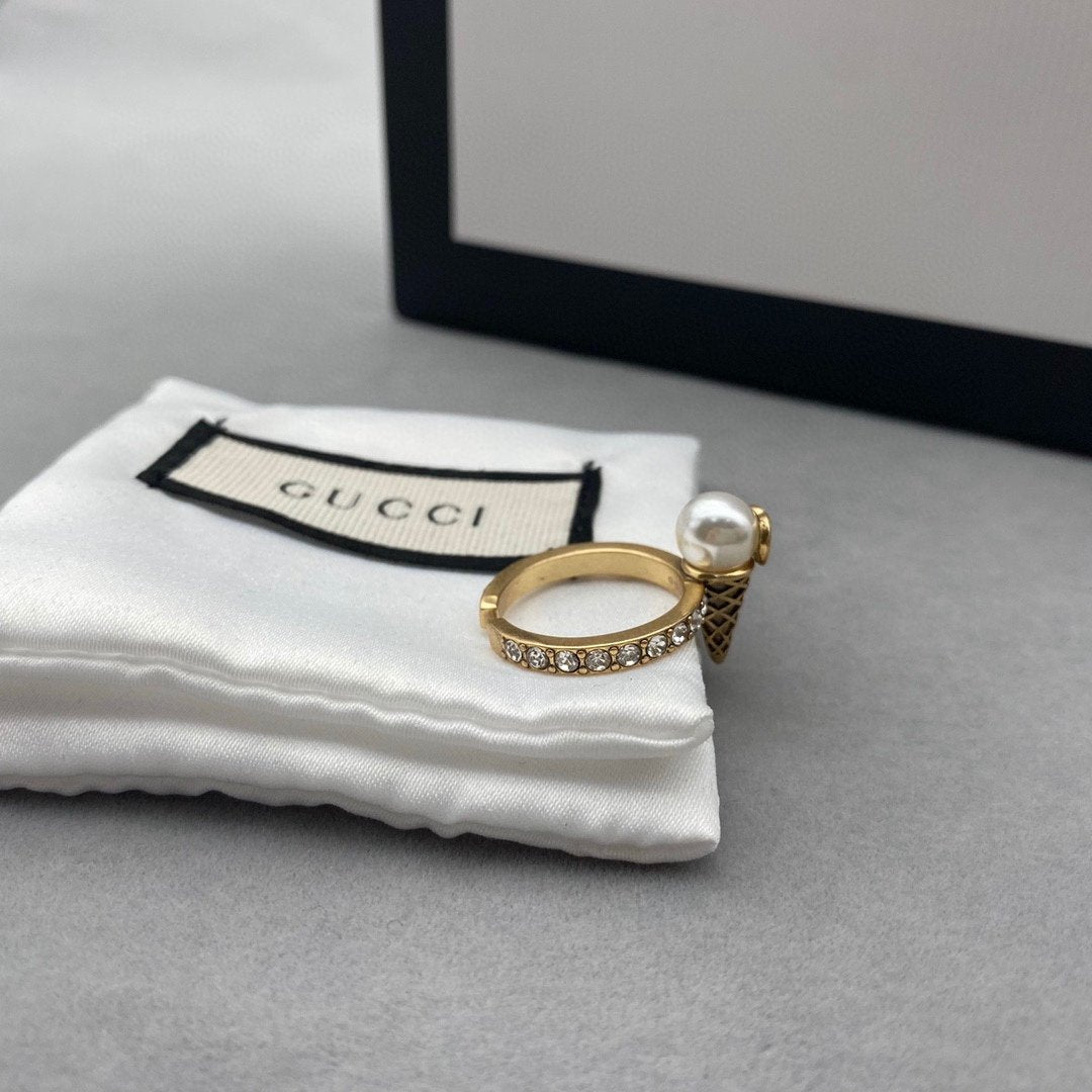 GUCCI Retro Ice Cream Ring