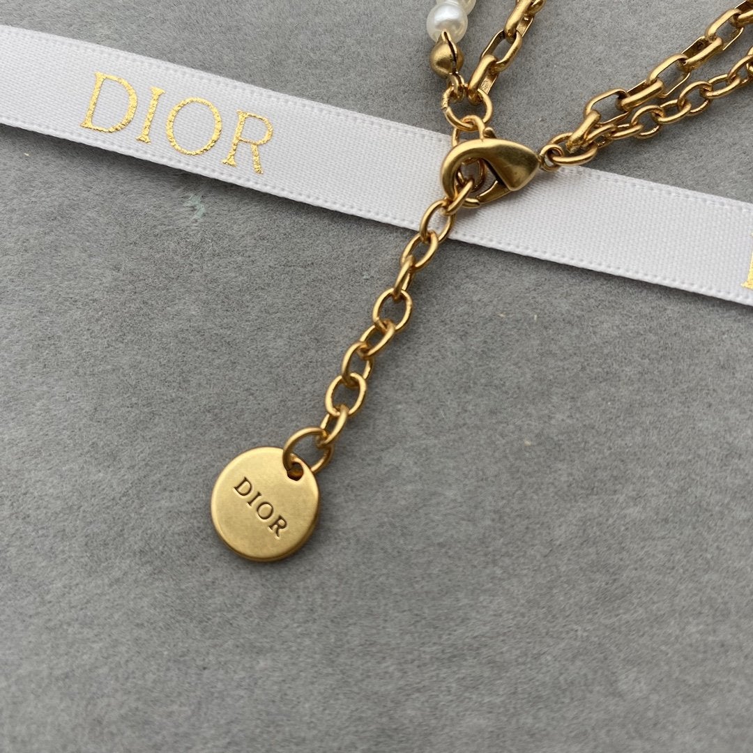 DIOR Mix and match double-layer bracelet