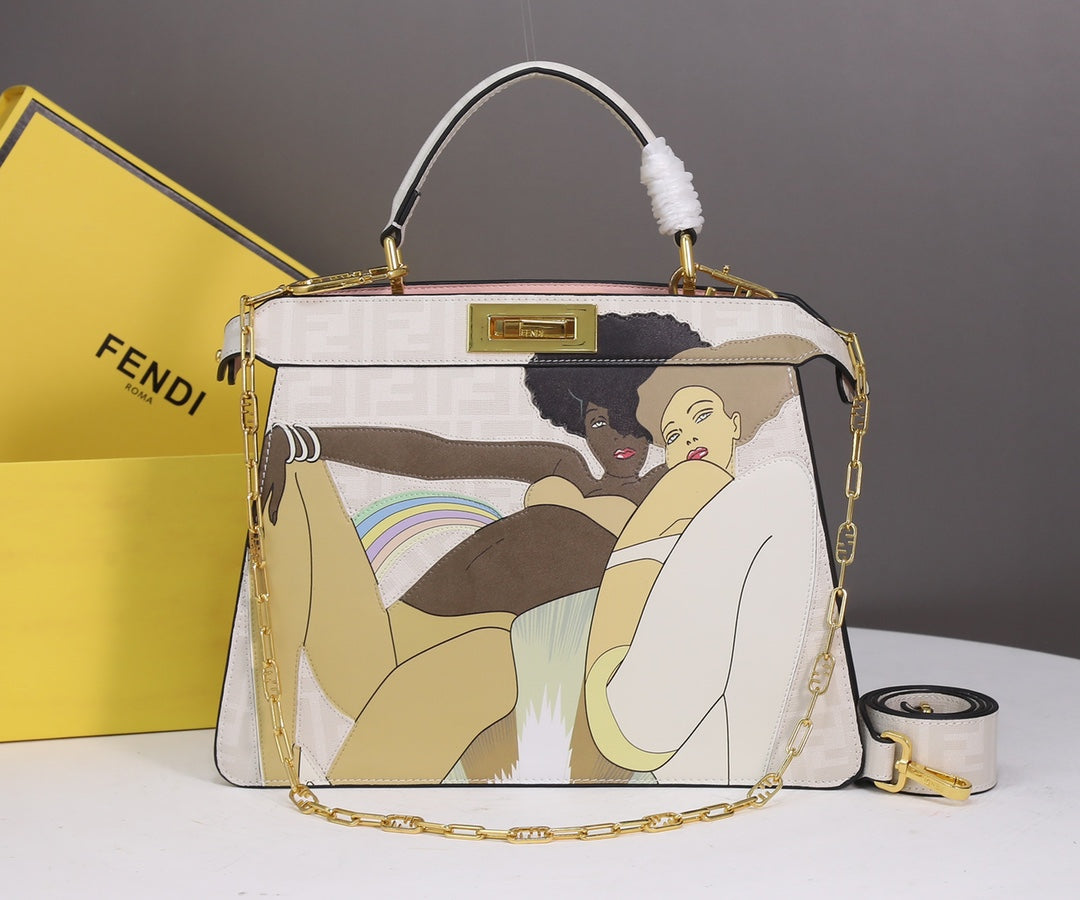 3 colors Art Graffiti Tot Bag