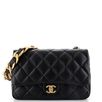 Chanel Funky Town Flap Bag Quilted Lambskin Large