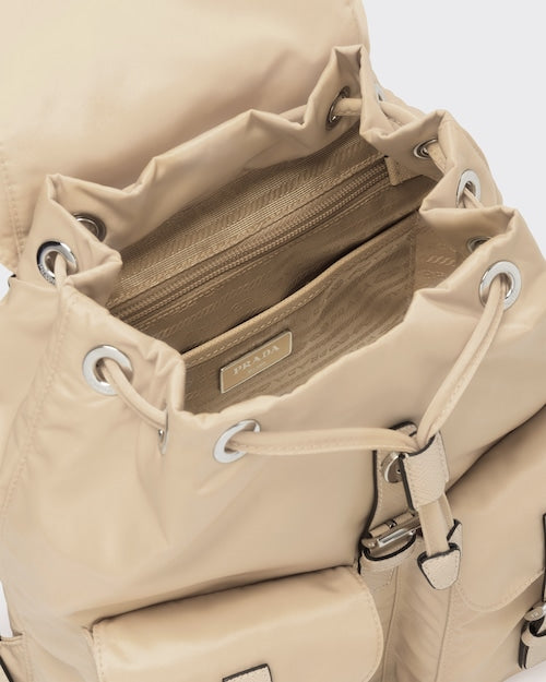 Prada Small Re-Nylon backpack - Desert Beige
