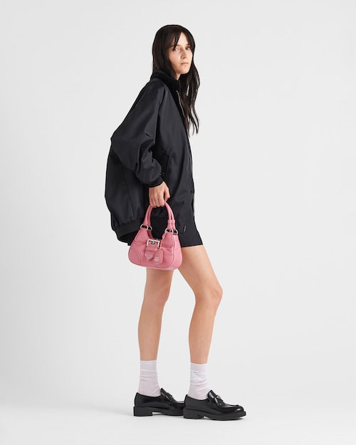 Prada Moon padded nappa-leather bag - Geranium Pink