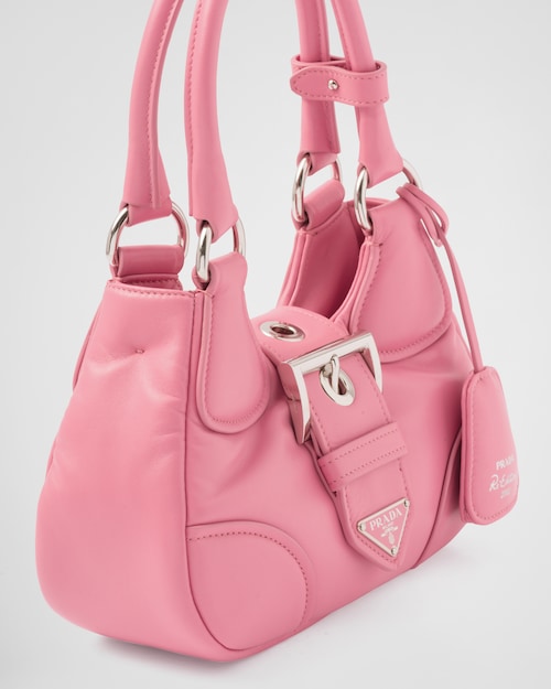 Prada Moon padded nappa-leather bag - Geranium Pink
