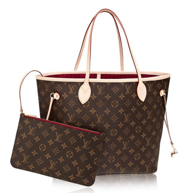 LV MM(medium) Neverfull Bag Monogram Canvas M40996