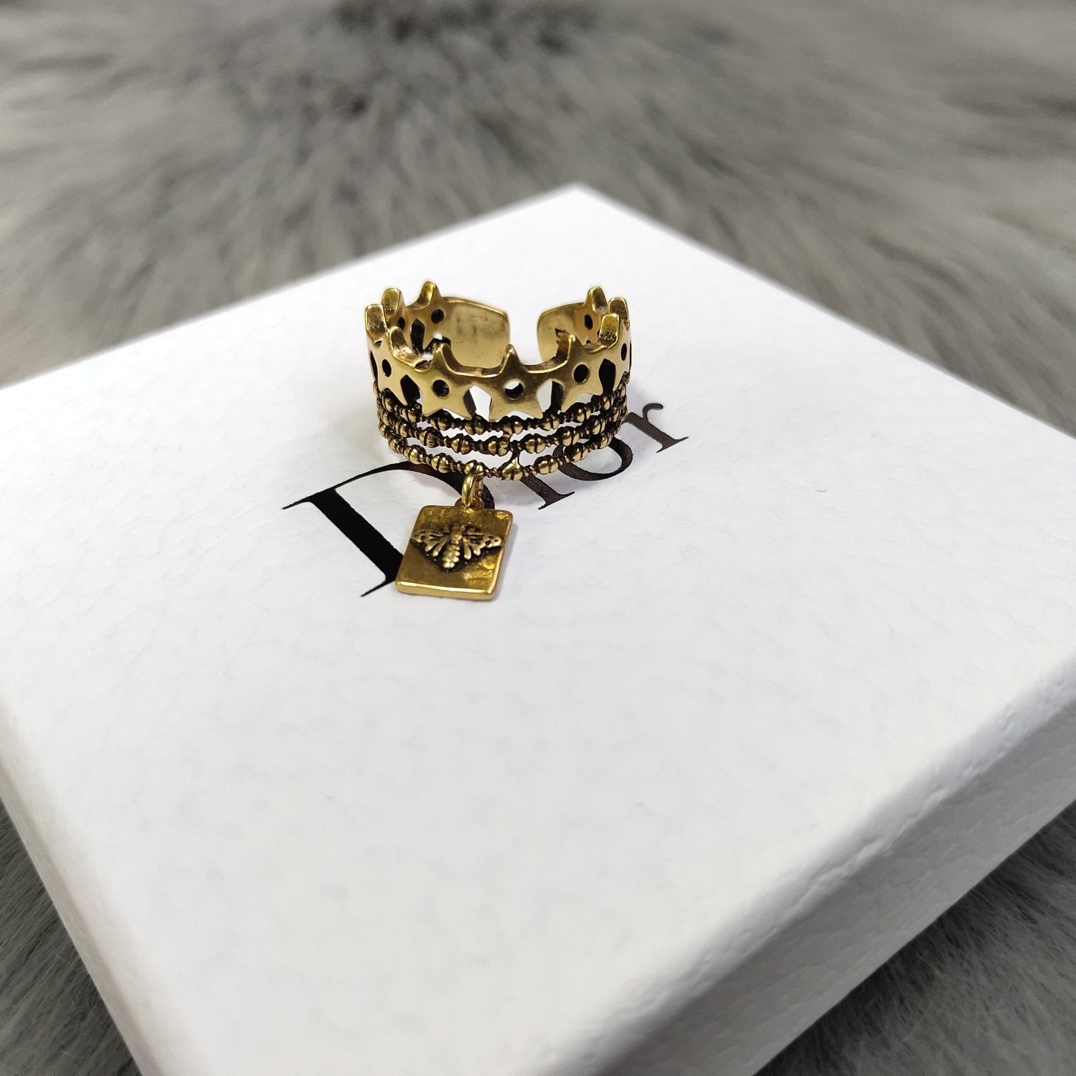 DIOR Retro Gypsophila Ring