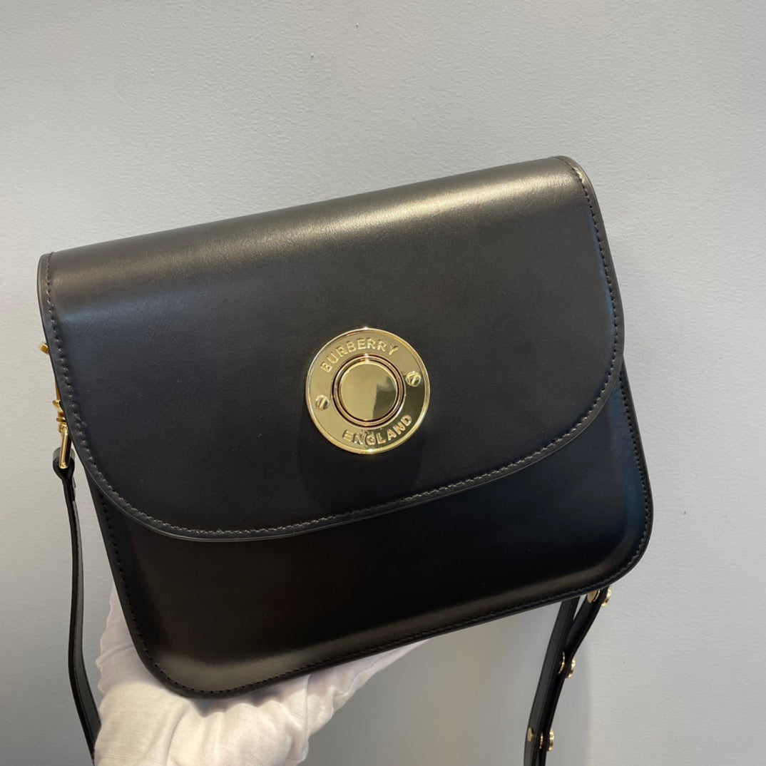 3 color gold plated logo crossbody bag