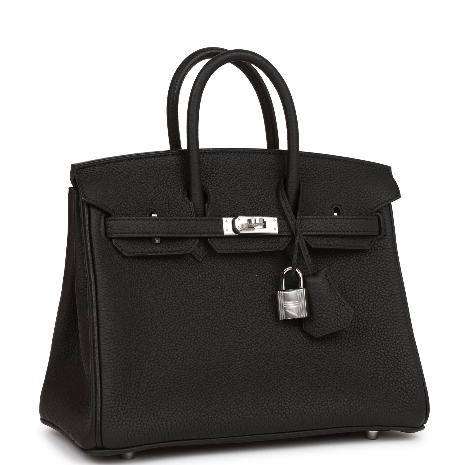 Hermès Birkin 25 Black Togo Palladium Hardware