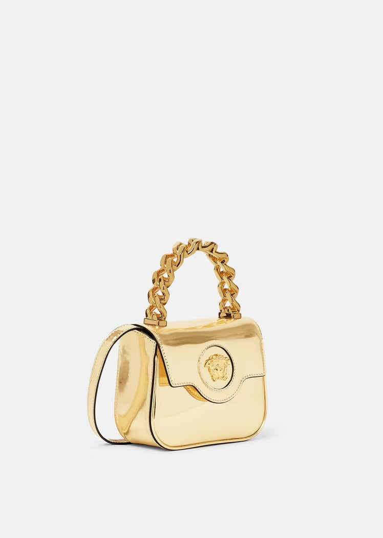 LA MEDUSA PATENT MINI BAG