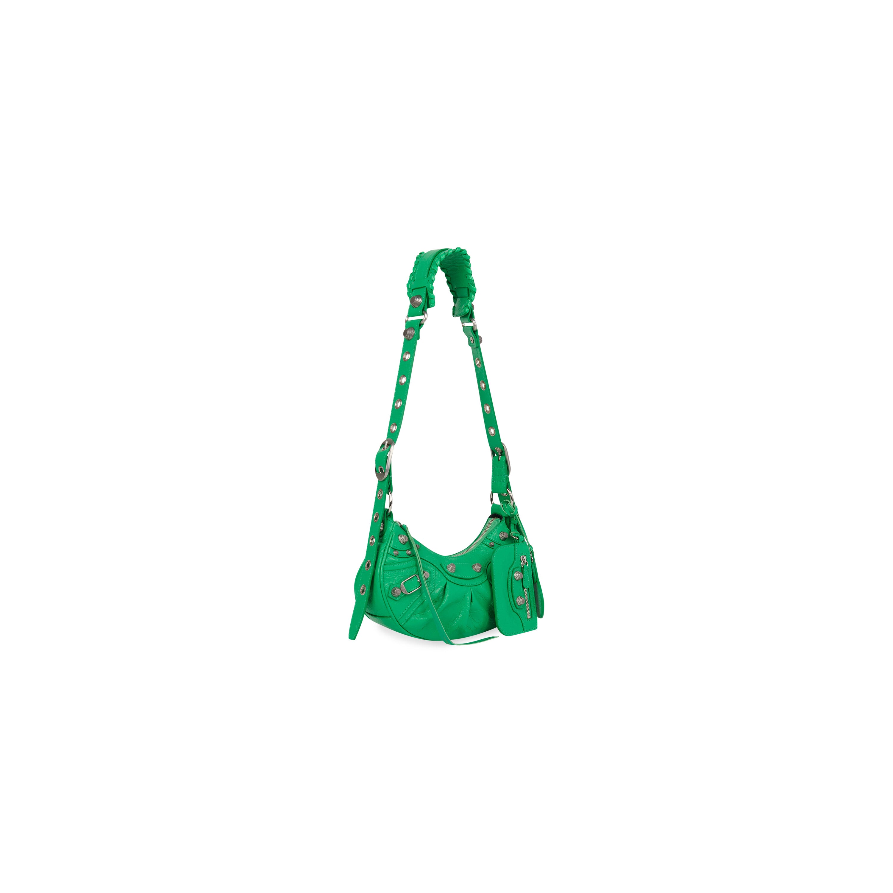 WOMEN'S LE CAGOLE XS SHOULDER BAG IN GREEN