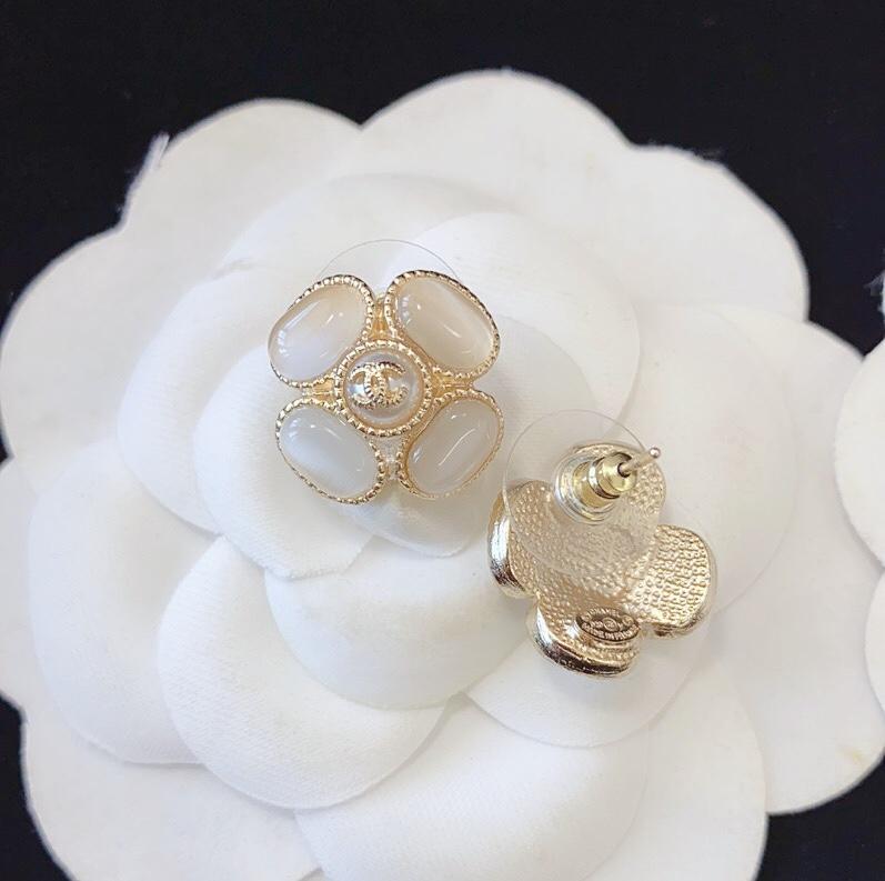 CHANEL Fashion opal earrings
