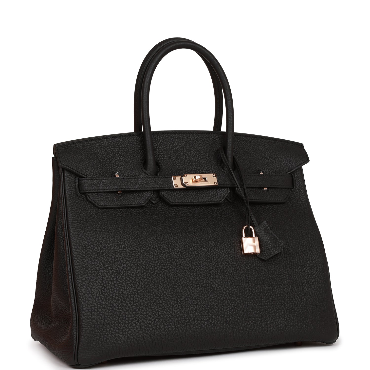 Hermès Birkin 35 Black Togo Rose Gold Hardware