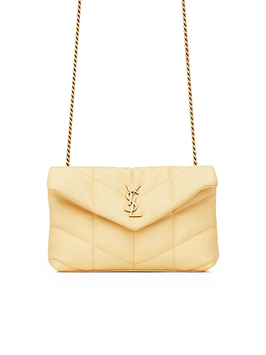 New Trends Puffer Toy Bag in Quilted Lambskin