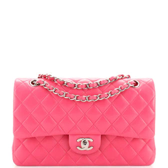Classic Double Flap Bag Quilted Lambskin Medium