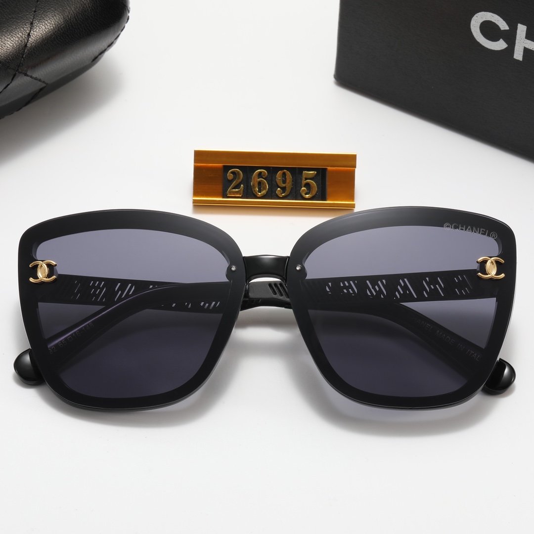 4-color fashion Chanel polarized sunglasses