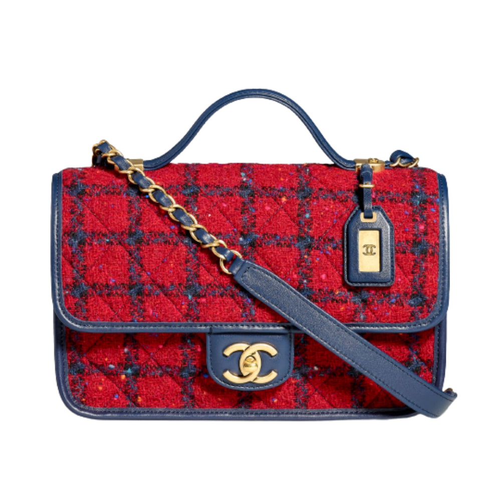 [Chanel] CLASSY Magazine Small Top Handle Flap Bag