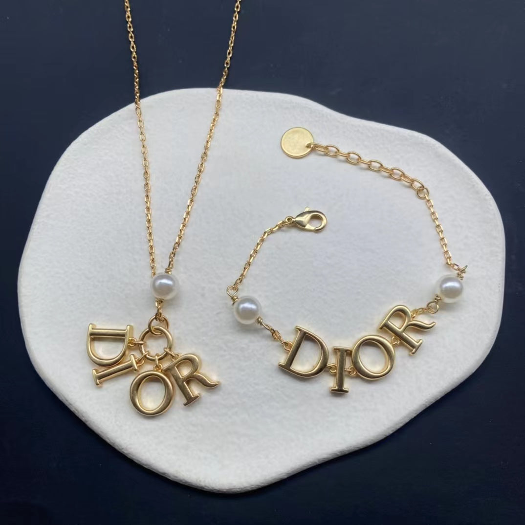 DIOR New this season - Pearl tribe bracelet, necklace