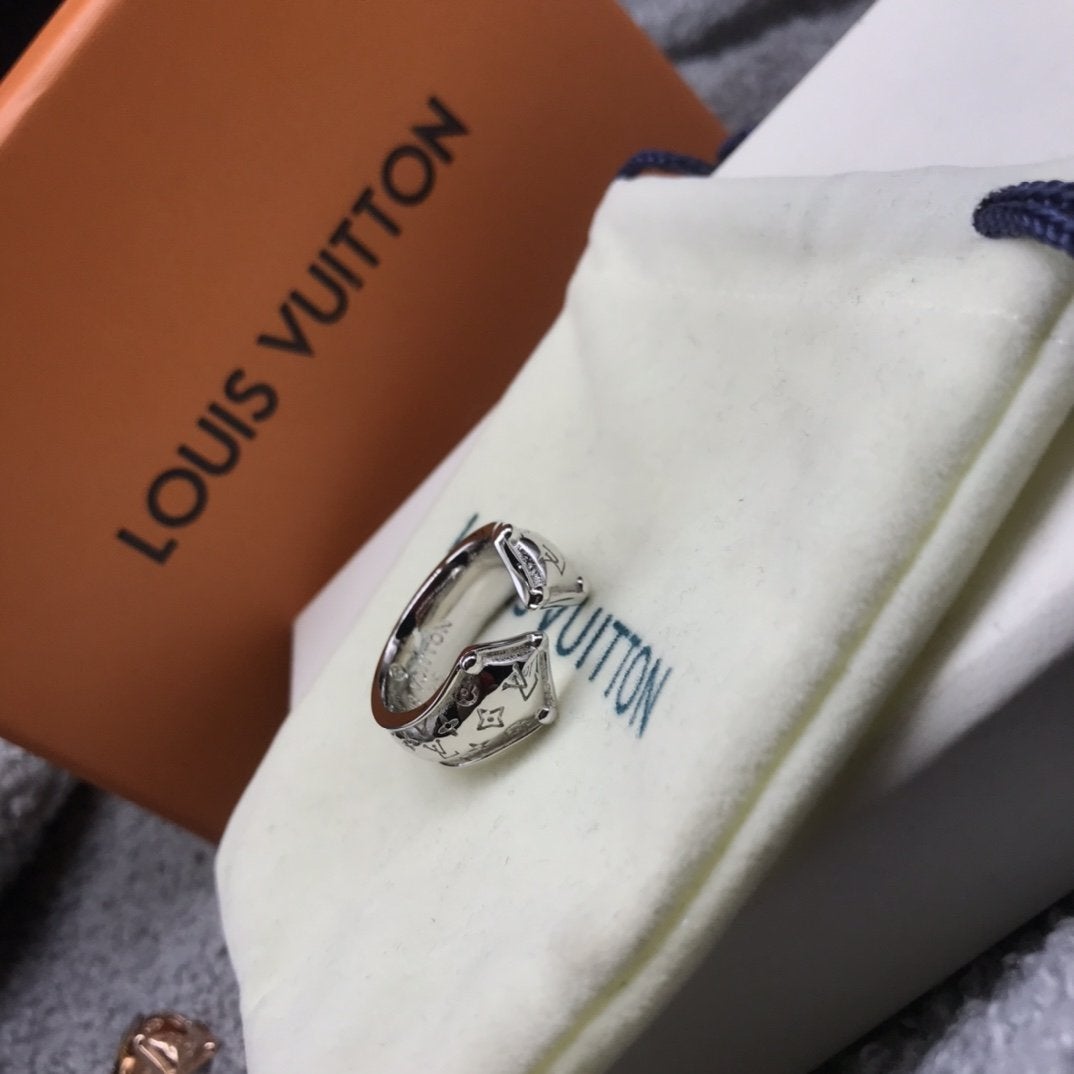 LV Fashion Pattern Open Ring