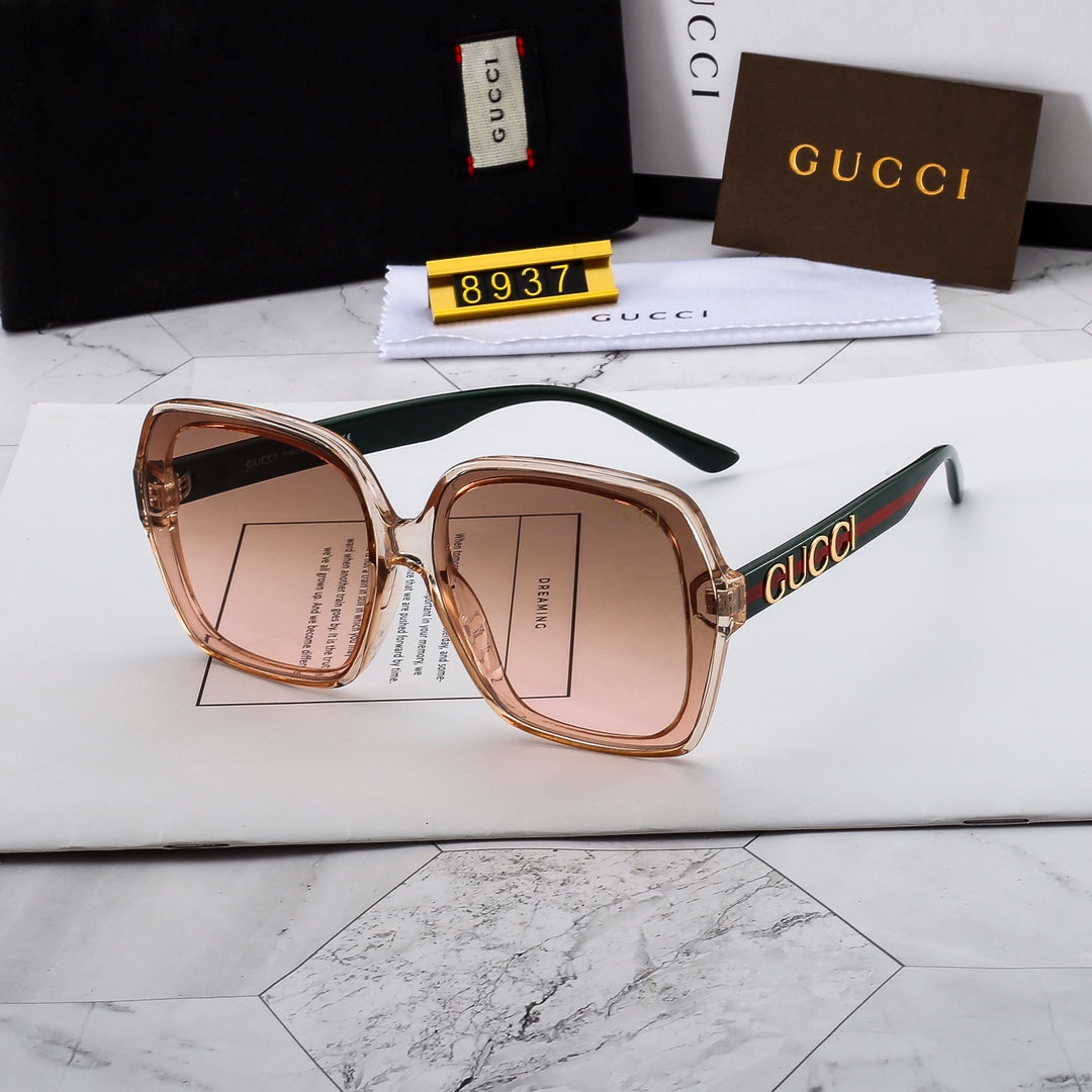 4 Colors Classic Big Frame Trendy Sunglasses