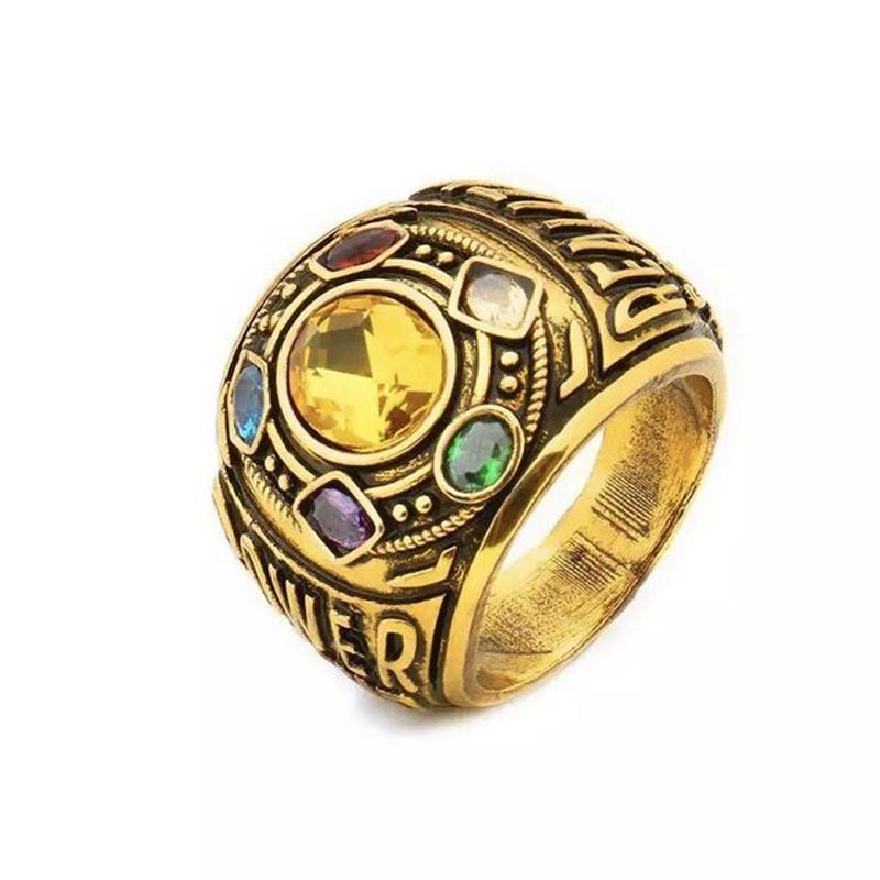 Jewelry and Crystal Letter Ring