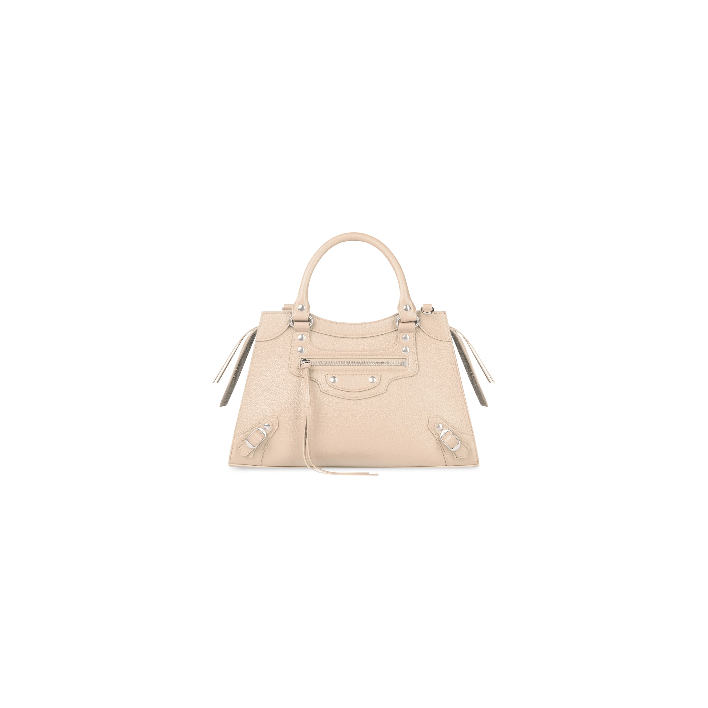 WOMEN'S NEO CLASSIC SMALL HANDBAG IN NUDE