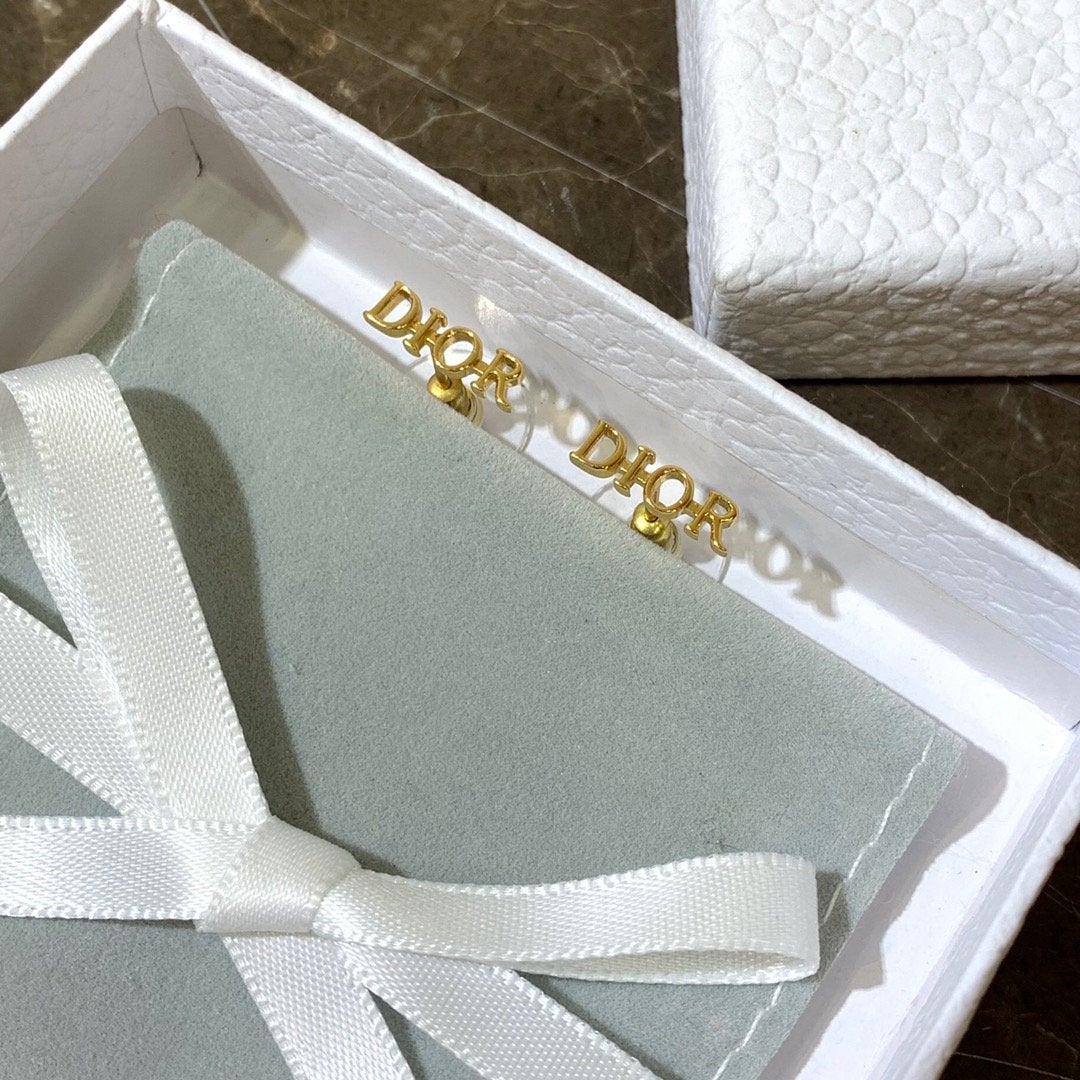 DIOR Glazed Pearl Earrings